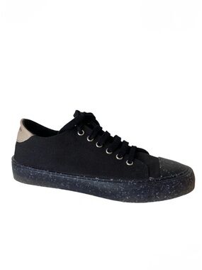 Recykers Camden Black Vegan Sneakers Recycled Sustainable Women's Size 39 US 7